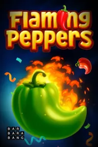 flaming peppers hold and spin official logo